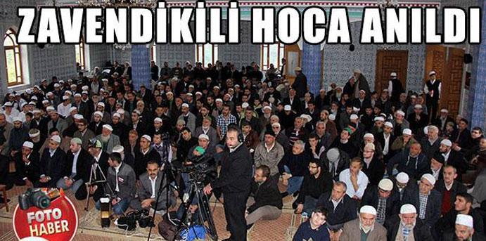 Zavendikli Mustafa Yıldız Hocaefendi anıldı