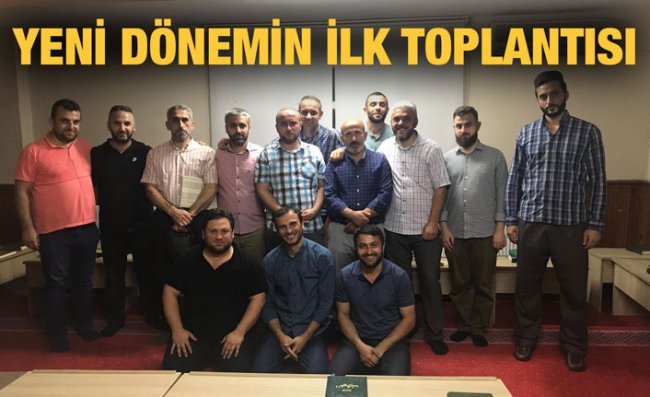 GÜNHAFDER'de Yeni Dönemin İlk Yönetim Kurulu toplantsı yapıldı