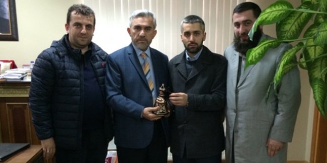 GÜNHAFDER'den Rize İl Müftüsü Yusuf Doğan'a ziyaret